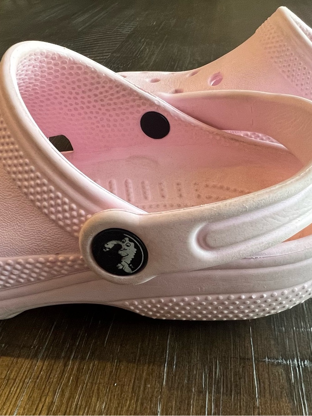 CROCS Kids Classic Clog - Pale Pink - Picture 7 of 7